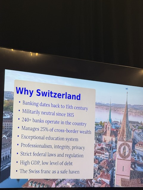 A presentation slide