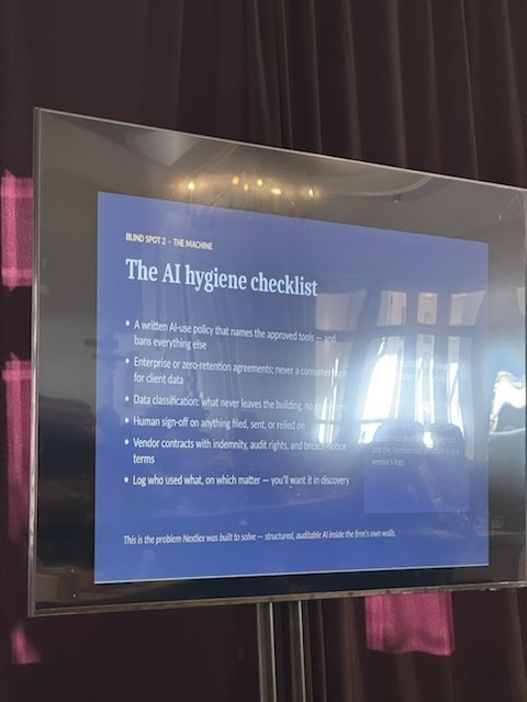 A presentation slide