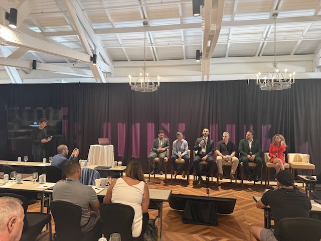 The first panel discussion